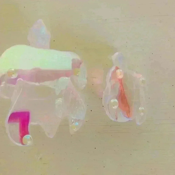 2 crystal turtle figurines - Picture 4 of 7